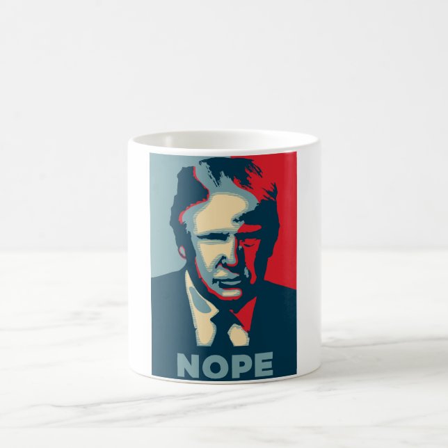 Trump Nope Coffee Mug (Center)