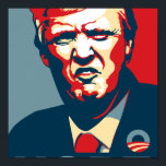 Trump Nope Poster<br><div class="desc">Trump Nope funny pop art</div>