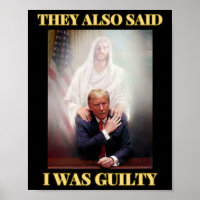 Trump Not Guilty Jesus Christ Patriot Pray Maga