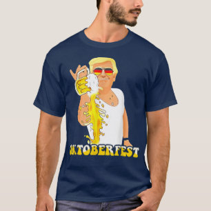 Trump Oktoberfest Drink Team Beer Mug Germany Beer T-Shirt