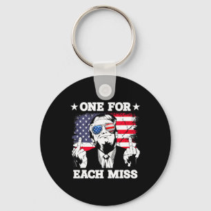 Trump One For Each Miss Shirt Trump Vote 2025 Amer Key Ring