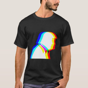 Trump Optical Illusion Edm  T-Shirt