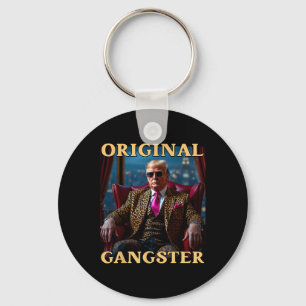 Trump Original Gangster Funny Donald Trump _1  Key Ring