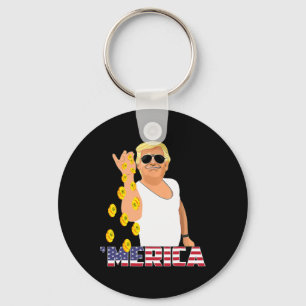 Trump Outfits 2024 Usa Election President Donald T Key Ring