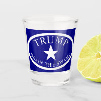 Trump Oval truck window sticker Drain the Swamp