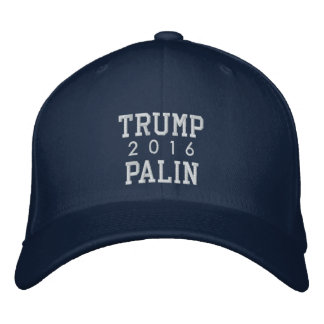 TRUMP PALIN 2016 EMBROIDERED HAT
