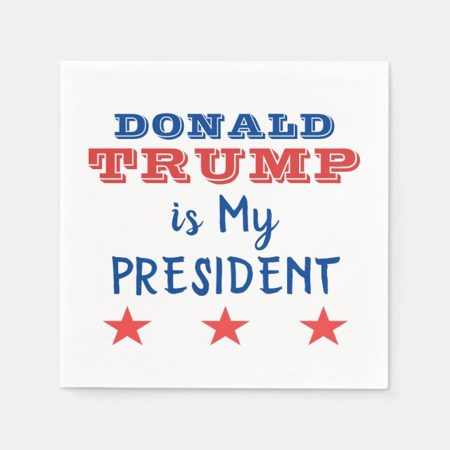 Trump Paper Napkins (Front)