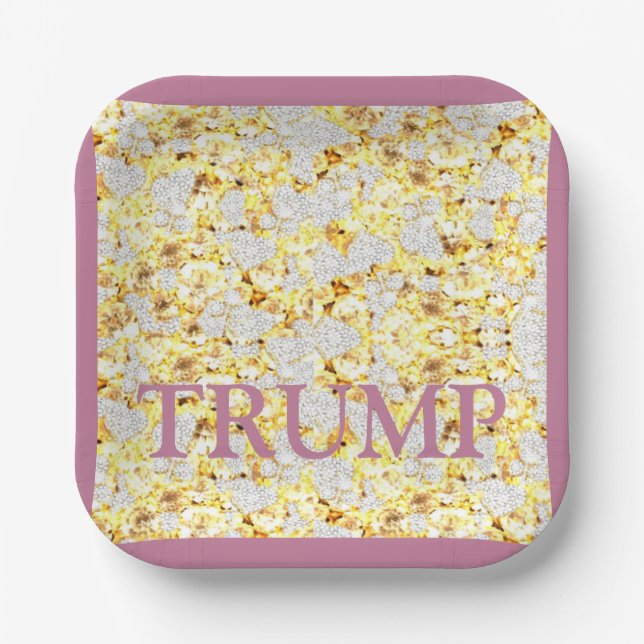 TRUMP PAPER PLATE (Front)