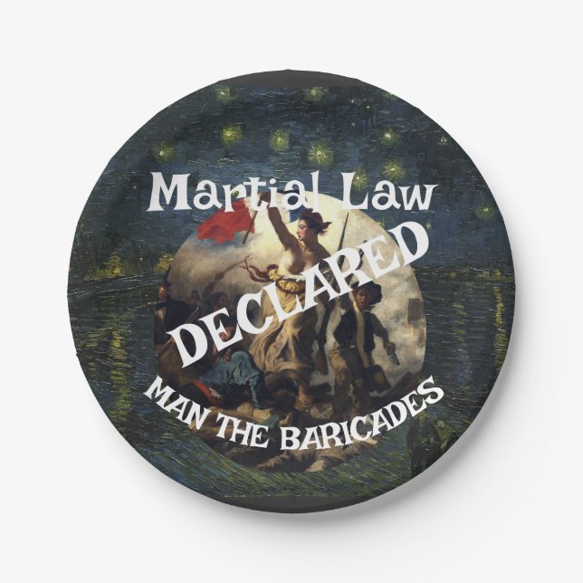 Trump Paper Plate (Front)