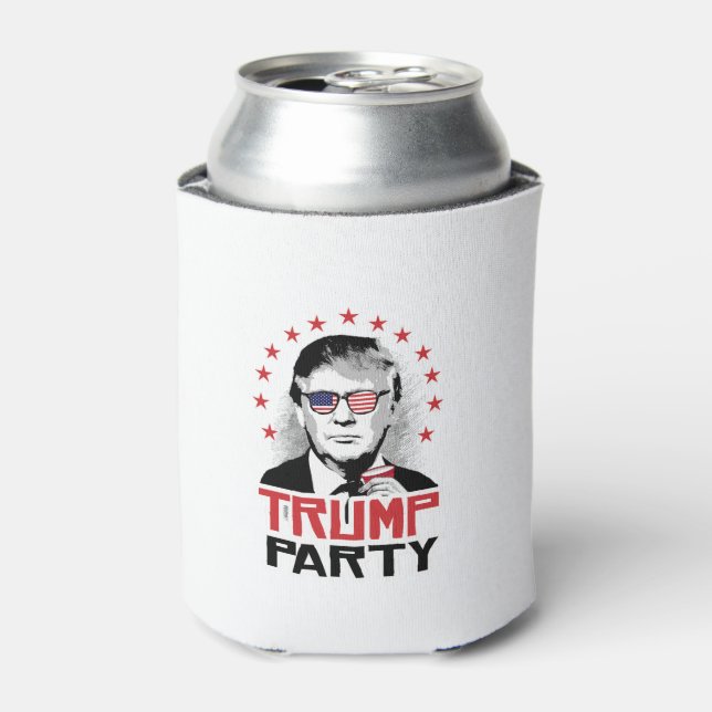 Trump Party 2016 Can Cooler (Can Front)