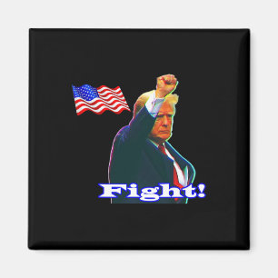 Trump Patriot Fight Magnet