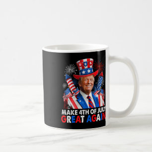 Trump Patriotic Firework Make 4th Of July Great Ag Coffee Mug