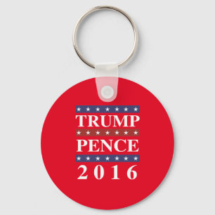 Trump Pence 2016 - For America -- -  Key Ring