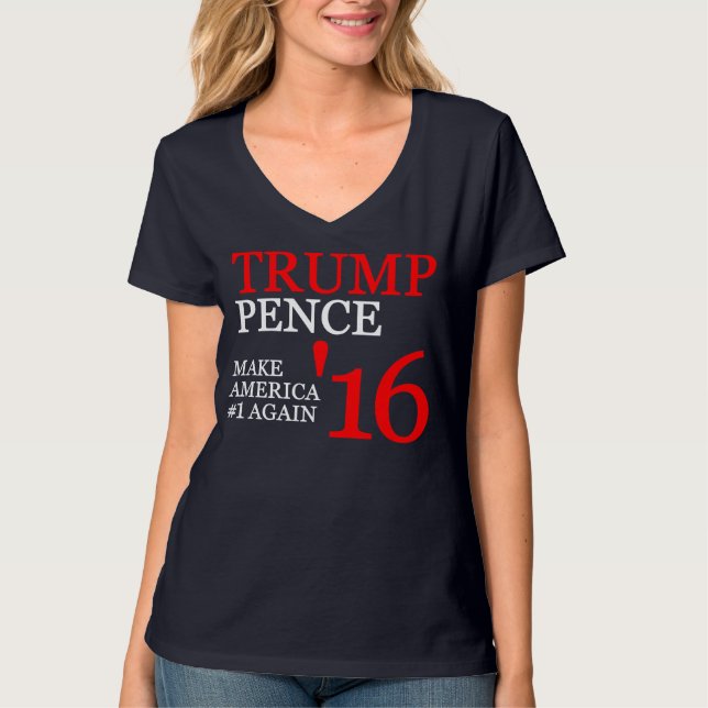 Trump Pence 2016 T-Shirt (Front)