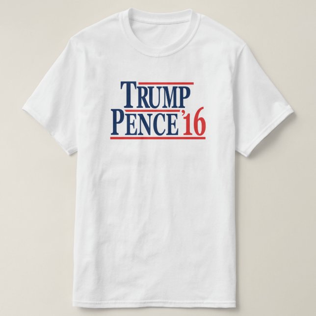 Trump Pence 2016 T-Shirts (Design Front)