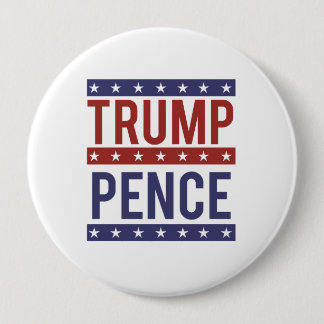 Trump Pence - in 2016 - - 10 Cm Round Badge