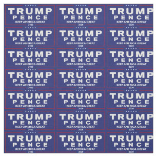 Trump & Pence Keep America Great 2020, ZSSG Fabric