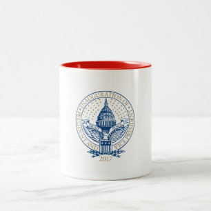 Trump Pence President Inaugural Logo Inauguration Two-Tone Coffee Mug