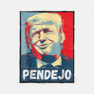 Trump Pendejo Not My President Impeach Tee  Fleece Blanket
