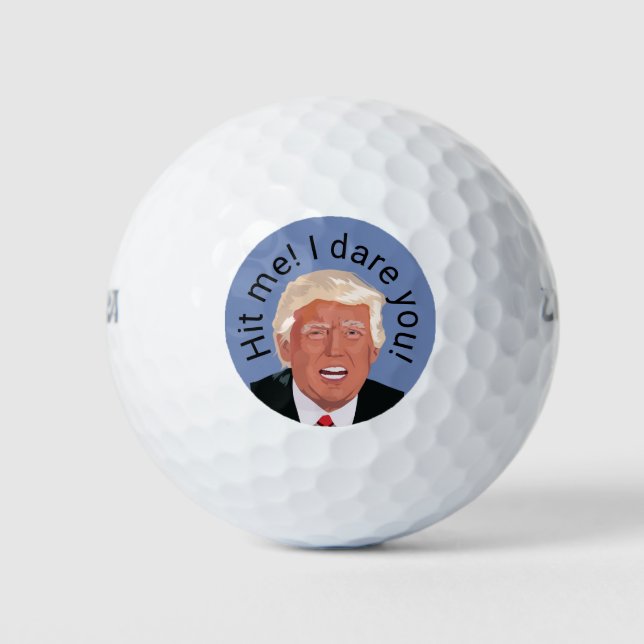 Trump Personalise Golf Balls (Front)