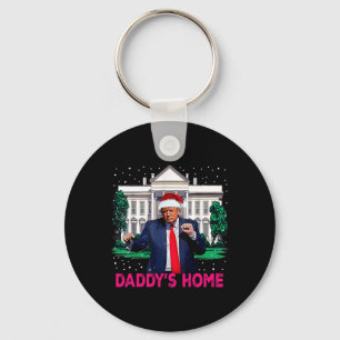 Trump Pink 2024 Take America Ck Daddy's Home Chris Key Ring