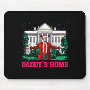 Trump Pink 2024 Take America Ck Daddy's Home Chris Mouse Pad
