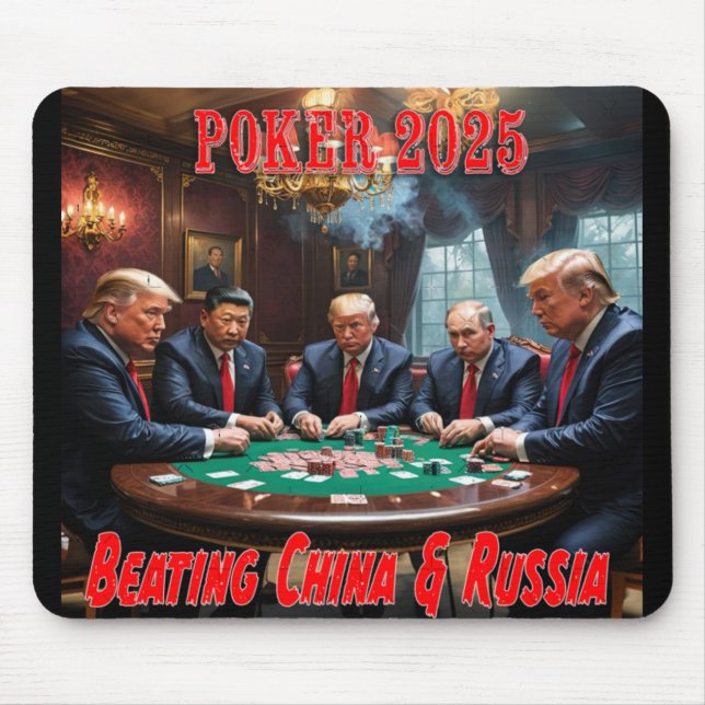 Trump Poker 20251  Mouse Pad (Front)