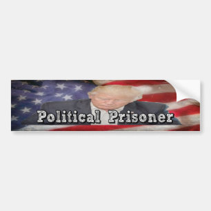 Trump Political Prisoner Bumper Sticker