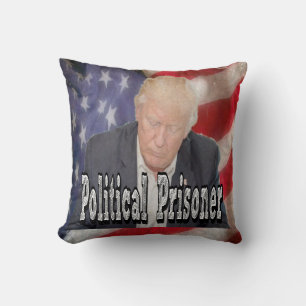 Trump Political Prisoner Cushion