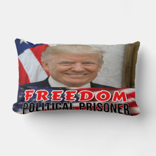 Trump Political Prisoner Lumbar Cushion
