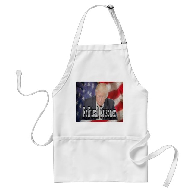 Trump Political Prisoner Standard Apron (Front)
