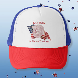 Trump Political Word Cloud  Trucker Hat