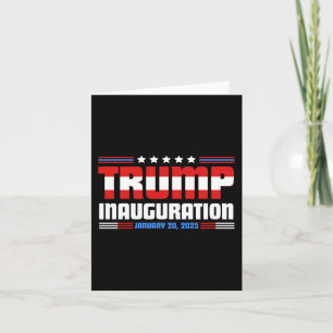 Trump President Card