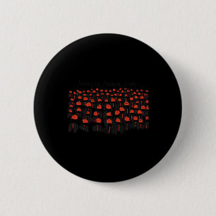 Trump President Usa Flag Halloween Horror Story 6 Cm Round Badge