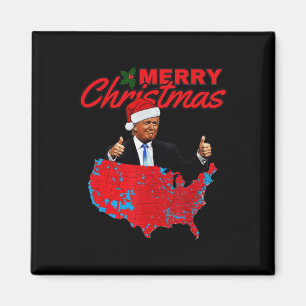 Trump Presidential Election Results Map Funny Chri Magnet