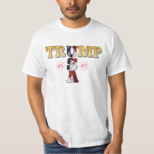 Trump Presidential 💪 Gold USA T-Shirt