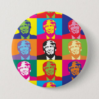 Trump Presidential Pop Art 7.5 Cm Round Badge