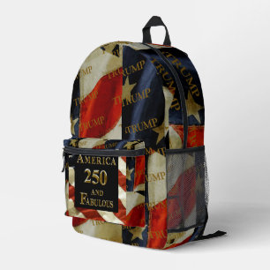 TRUMP PRINTED BACKPACK