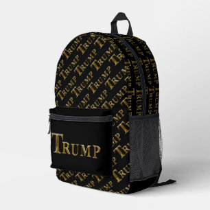 TRUMP PRINTED BACKPACK