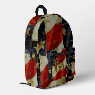 TRUMP PRINTED BACKPACK