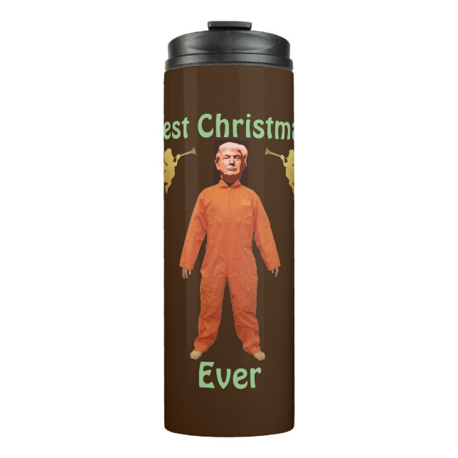 Trump Prisoner Thermal Tumbler (Front)