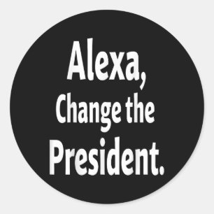 Trump Protest Anti Political _1  Classic Round Sticker