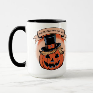 Trump pumpkin Halloween Mug: New Festive Model Mug