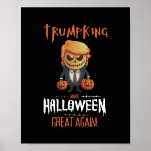 Trump Pumpkin Make Halloween Great Again  Poster