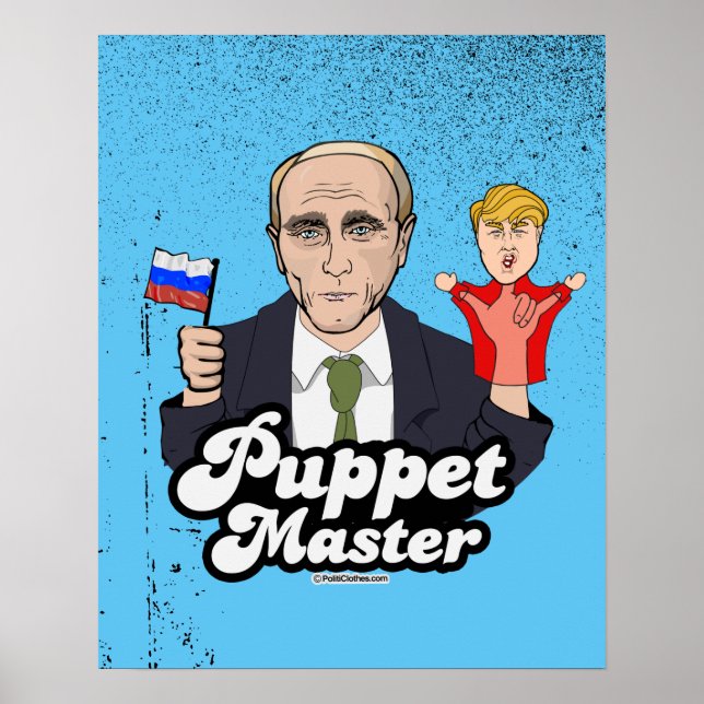 Trump Puppet Master - Vladimir Putin Poster (Front)