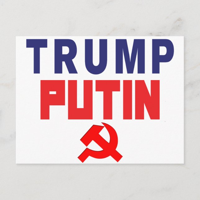 Trump / PUTIN Postcard (Front)
