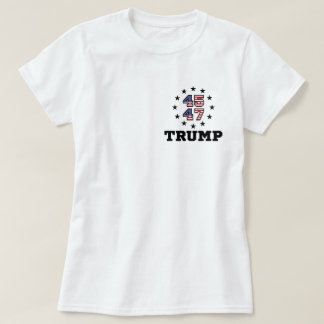 Trump QR Code, 45/47 Trump YMCA dance QR Code T-Shirt