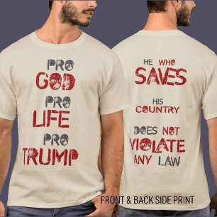 Trump Quote Shirt Conservative Apparel T-Shirt