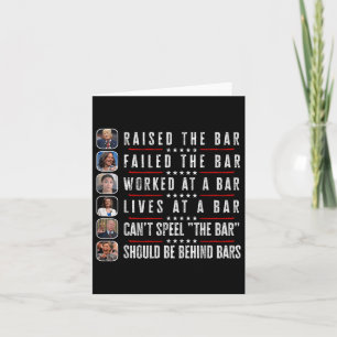 Trump Raised The Bar Harris Failed The Bar Card