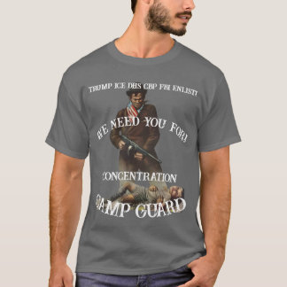 Trump Rawdogging Iran War Concentration Camp T-Shirt